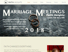 Tablet Screenshot of faithheights.org